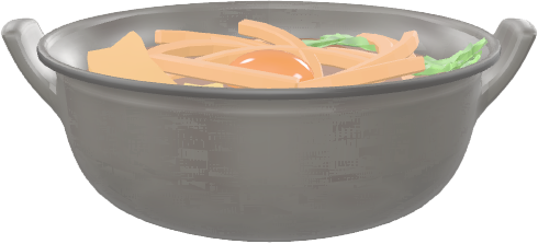 ガチャガチャ：味噌煮込みうどん